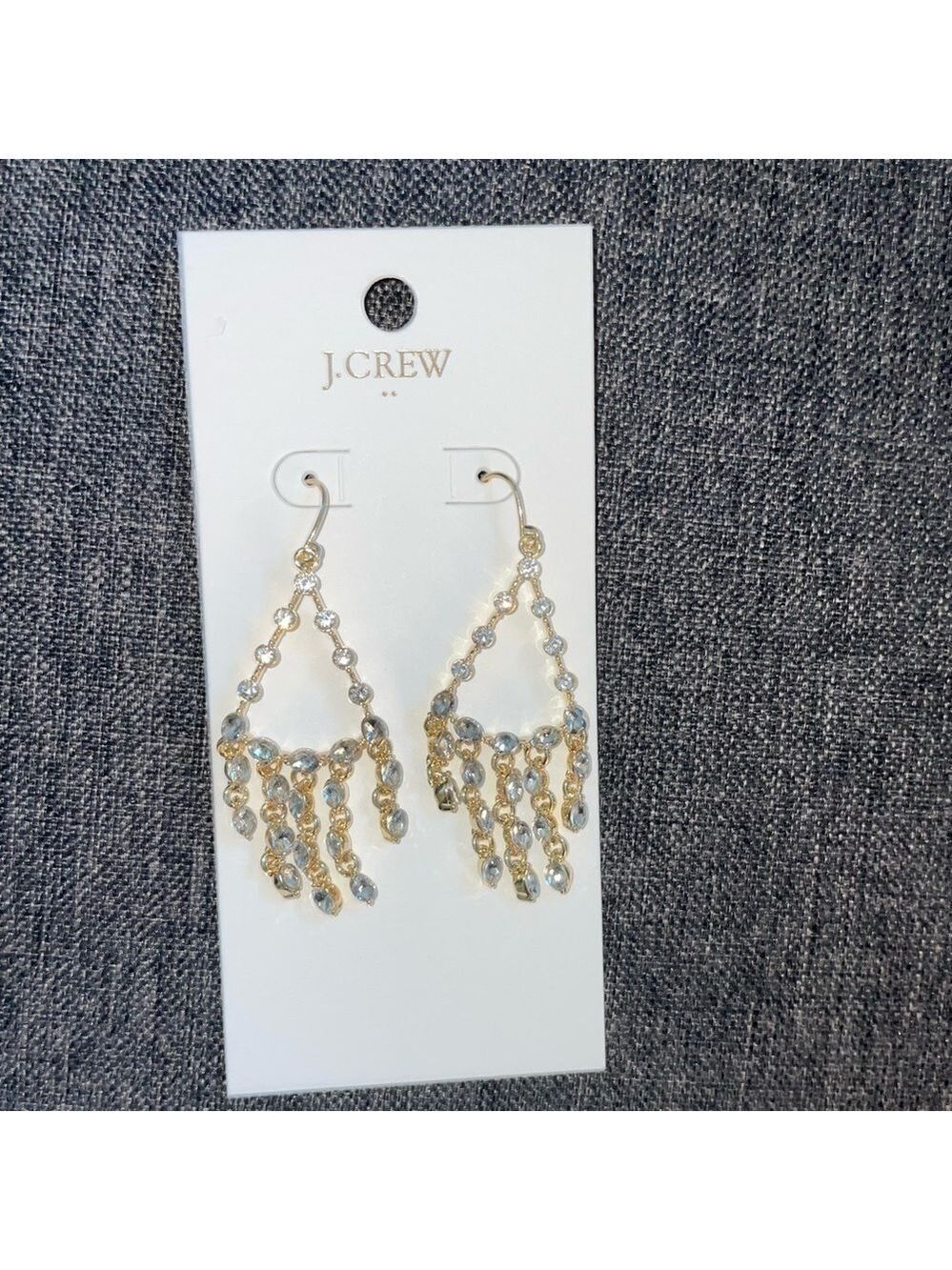 J.Crew-Crystal statement earrings - Picture 4 of 4